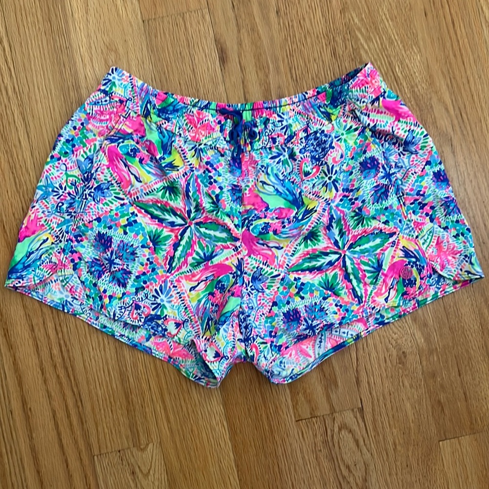 Lilly Pulitzer athletic shorts. Size M. Very gently used.